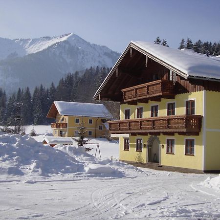 Pferdehof Almgut Apartamento Faistenau Exterior foto