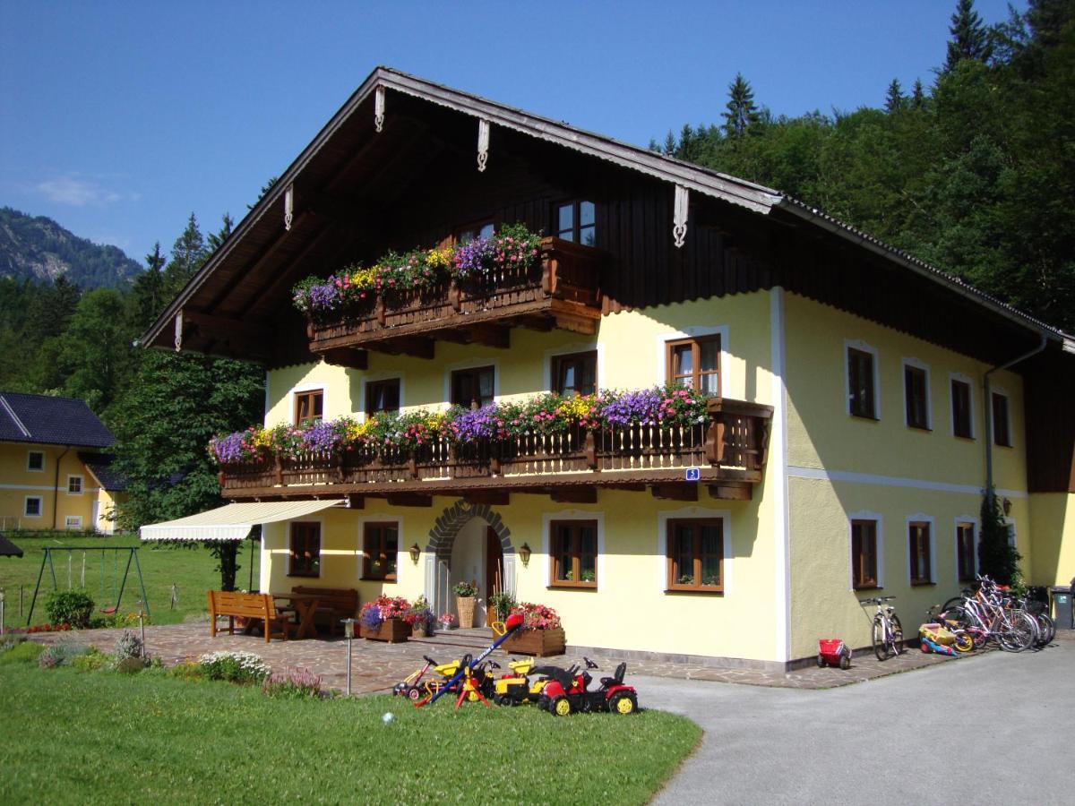 Pferdehof Almgut Apartamento Faistenau Exterior foto